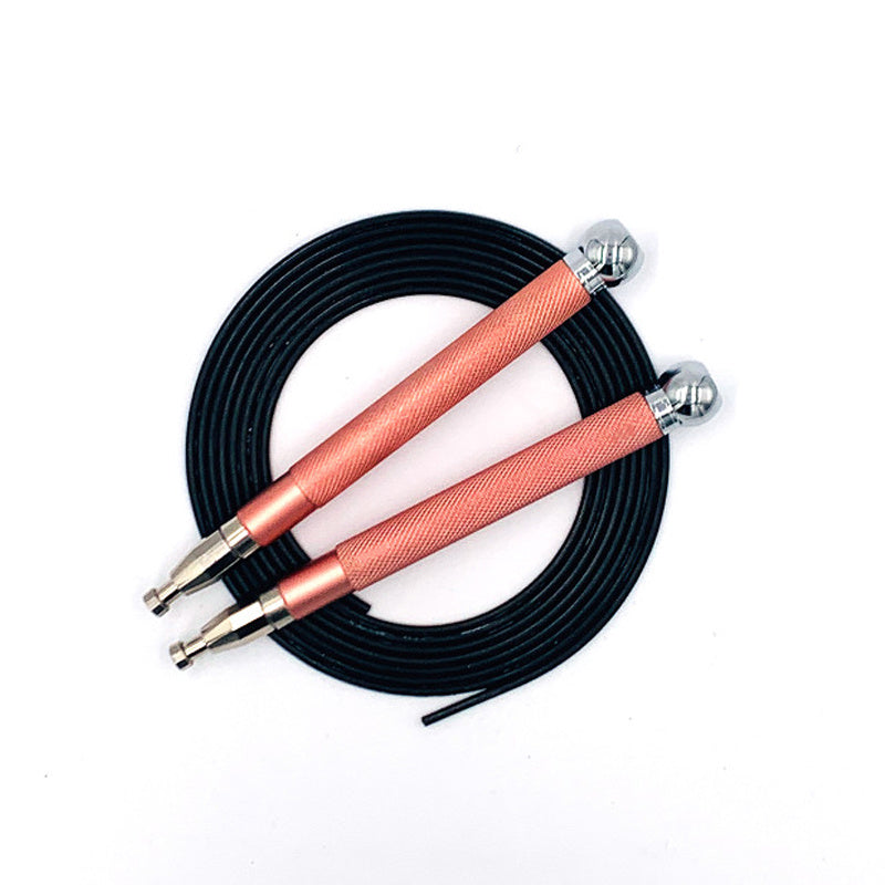Aluminum Handle Steel Wire Skipping Weight Self-locking Double-bearing Skipping Rope