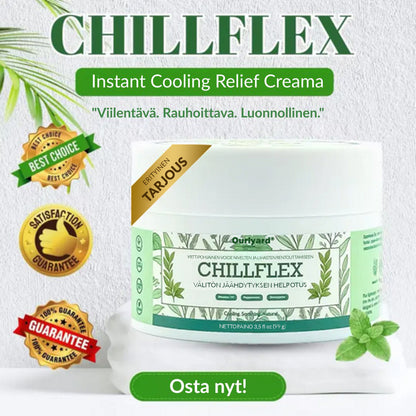 🎁𝐎𝐟𝐟𝐢𝐜𝐢𝐚𝐥 𝐒𝐭𝐨𝐫𝐞: 𝐎𝐮𝐫𝐥𝐲𝐚𝐫𝐝® Chillflex Mint Kivunlievitysvoide Vallankumouksellinen FDA:n hyväksymä voide poistaa kroonisen kivun vain 48 tunnissa – ei pillereitä, ei tuhansien eurojen lääkärikuluja!
