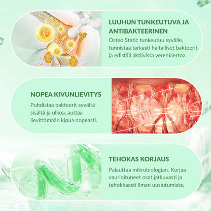 🔥Virallinen myymälä: Ourlyard® Chillflex Mint Kipua Lievittävä Voide (Hoito niveltulehdukseen, hermosärkyyn, reumasairauksiin, lihaskramppeihin, nykimisiin ja urheiluvammoihin)