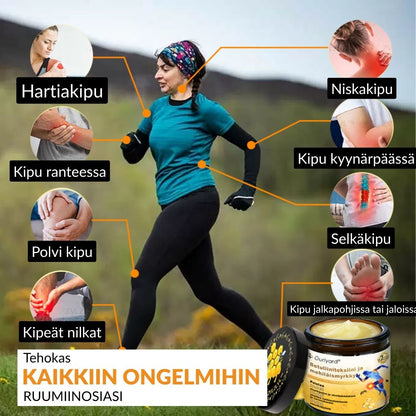 ⚡📢Ourlyard® Botuliinitoksiini ja Mehiläismyrkky Kipua Lievittävä ja Luita Parantava Kaksivaikutteinen Rauhoittava Voide