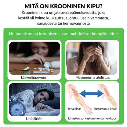 🎁𝐎𝐟𝐟𝐢𝐜𝐢𝐚𝐥 𝐒𝐭𝐨𝐫𝐞: 𝐎𝐮𝐫𝐥𝐲𝐚𝐫𝐝® Chillflex Mint Kivunlievitysvoide Vallankumouksellinen FDA:n hyväksymä voide poistaa kroonisen kivun vain 48 tunnissa – ei pillereitä, ei tuhansien eurojen lääkärikuluja!