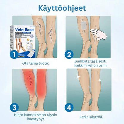 🔥Aikarajoitettu tarjous – Ourlyard® Vein Ease -mikroneulahoitolaastari – leikattava (hämähäkkisuonille, suonikohjuille, turvotukseen ja jalkojen väsymykseen)
