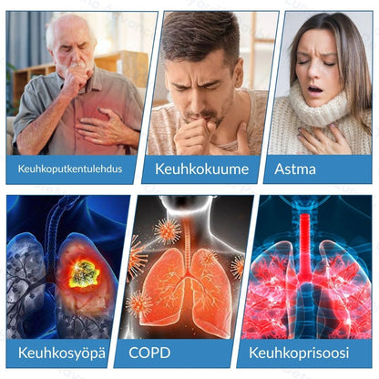 🍎Virallinen verkkokauppa: Ourlyard® DoubleNano Edistynyt keuhkojen puhdistuslaastari 💝 EU-sertifioitu